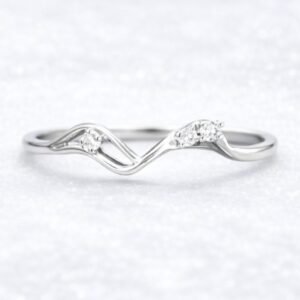 Wave Elegance Ring silver